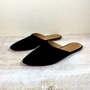 MADEWELL - Black Velvet Mules